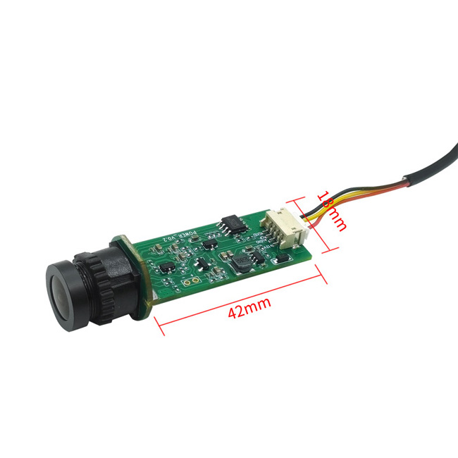 700tvl CCTV CVBS Camera Module with 2.8mm 120° Lens - Image 3