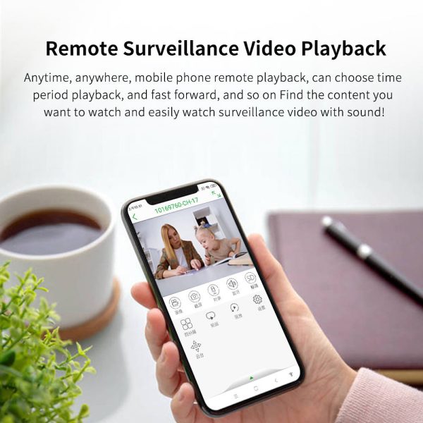 4K 2MP Full-Color Night Vision POE Camera NVR Kit - Image 8