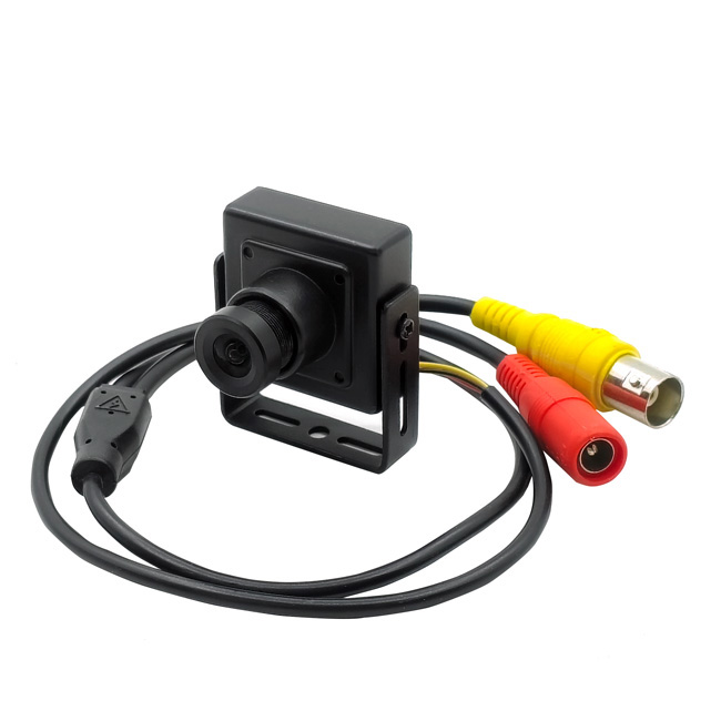 1/3" CCD 700TVL Black And White CCD Mini Square Camera