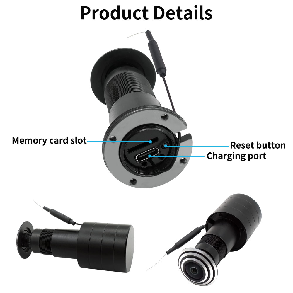 Door Peephole Camera V380 Smart Indoor Camera 4