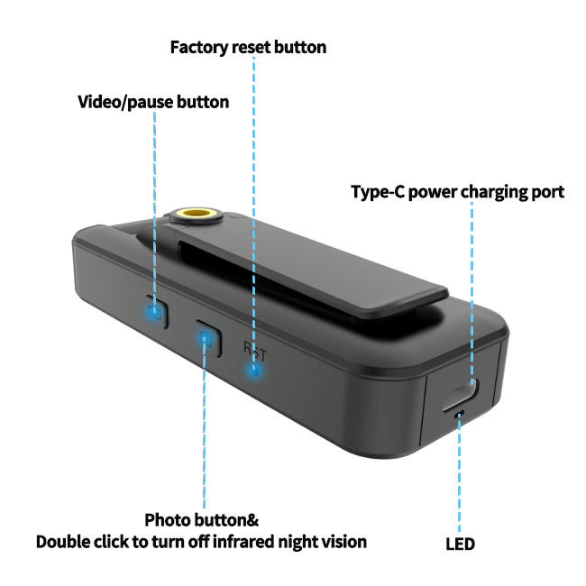 4G Portable HD Law Enforcement Recorder - Image 5