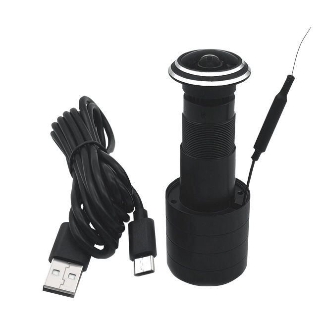 V380 Front Door Peephole WiFi Home Security Camera - Image 4