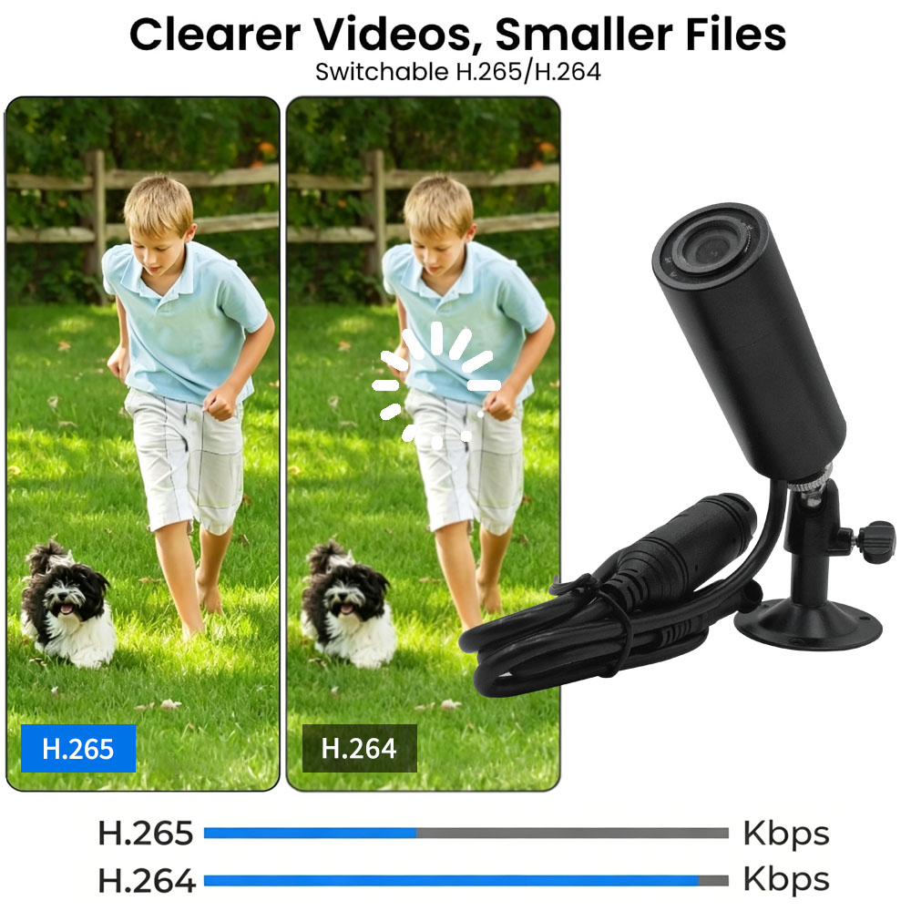 2MP PoE IR Night Vision Bullet Security Camera 6