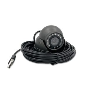 USB Metal Hemispherical IR Night Vision Car Camera