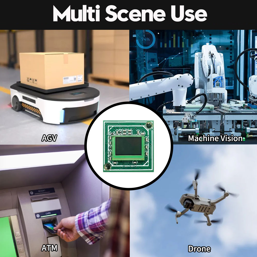 2MP AHD Camera Module for Machine Vision hca p122 (6)