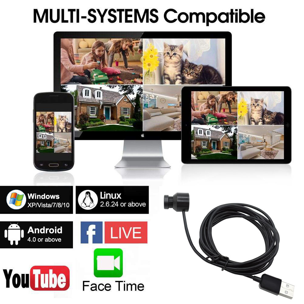 19*15mm 1080P Mini Bullet USB Camera hcu 192j36w (5)