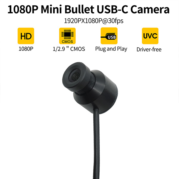 1080P USB Mini Bullet Camera UVC Driverless Camera - Image 4