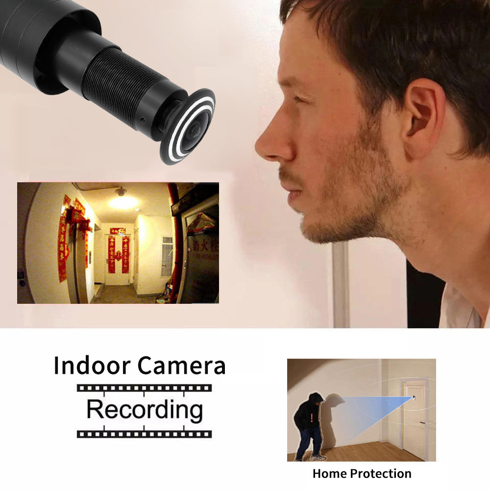 1080P 1.66mm Fisheye Lens Door Eye Camera hcu xmy2 (5)