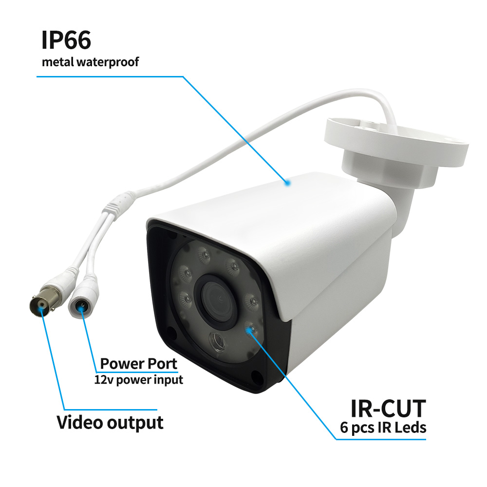 2MP Waterproof AHD Full-Color Surveillance Camera - Image 2