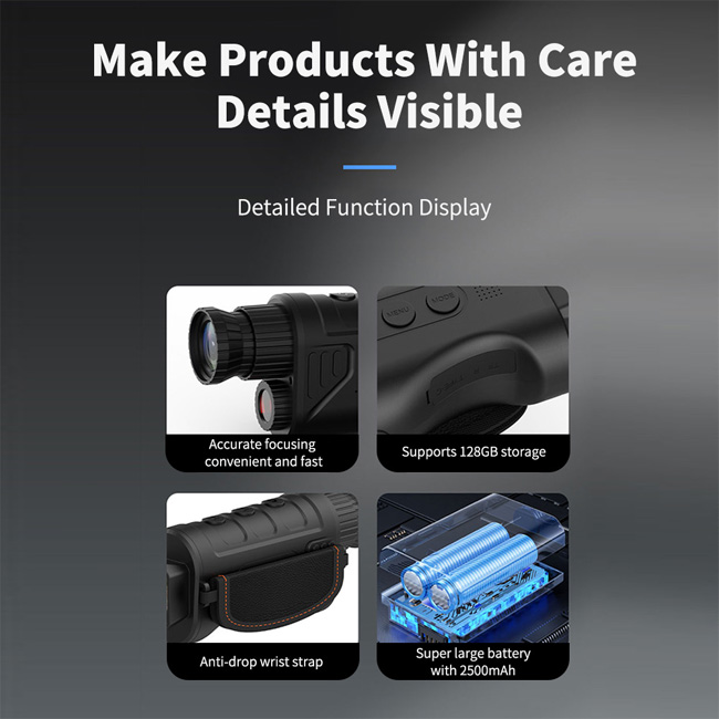 FHD 1080p Starlight Night Vision Telescope - Image 4