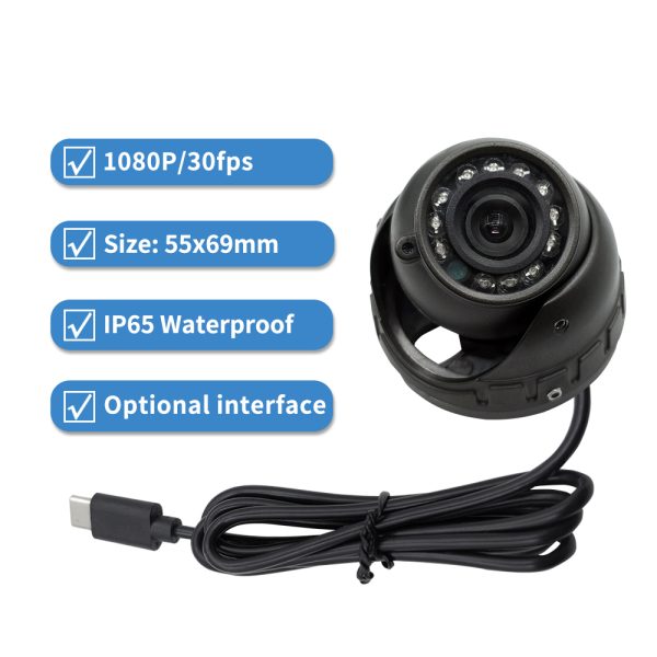 1080P Car Type-C Camera with IR Night Vision