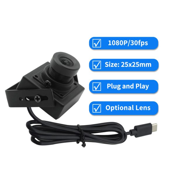 1080P UVC USB Camera Driver Free Mini Box Camera
