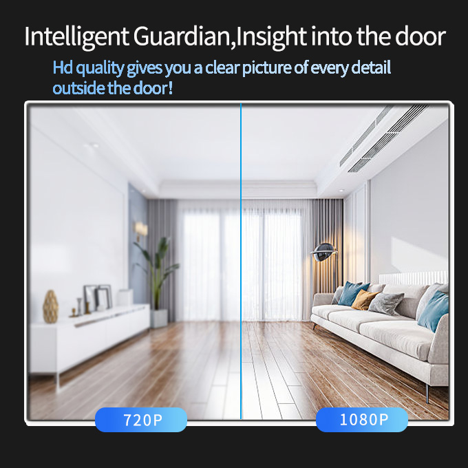 2MP HD WiFi Peephole Camera Support dual Voice 1