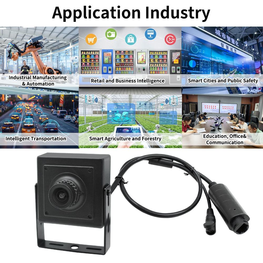 4MP POE Network Camera Wide-angle Security Camera 应用