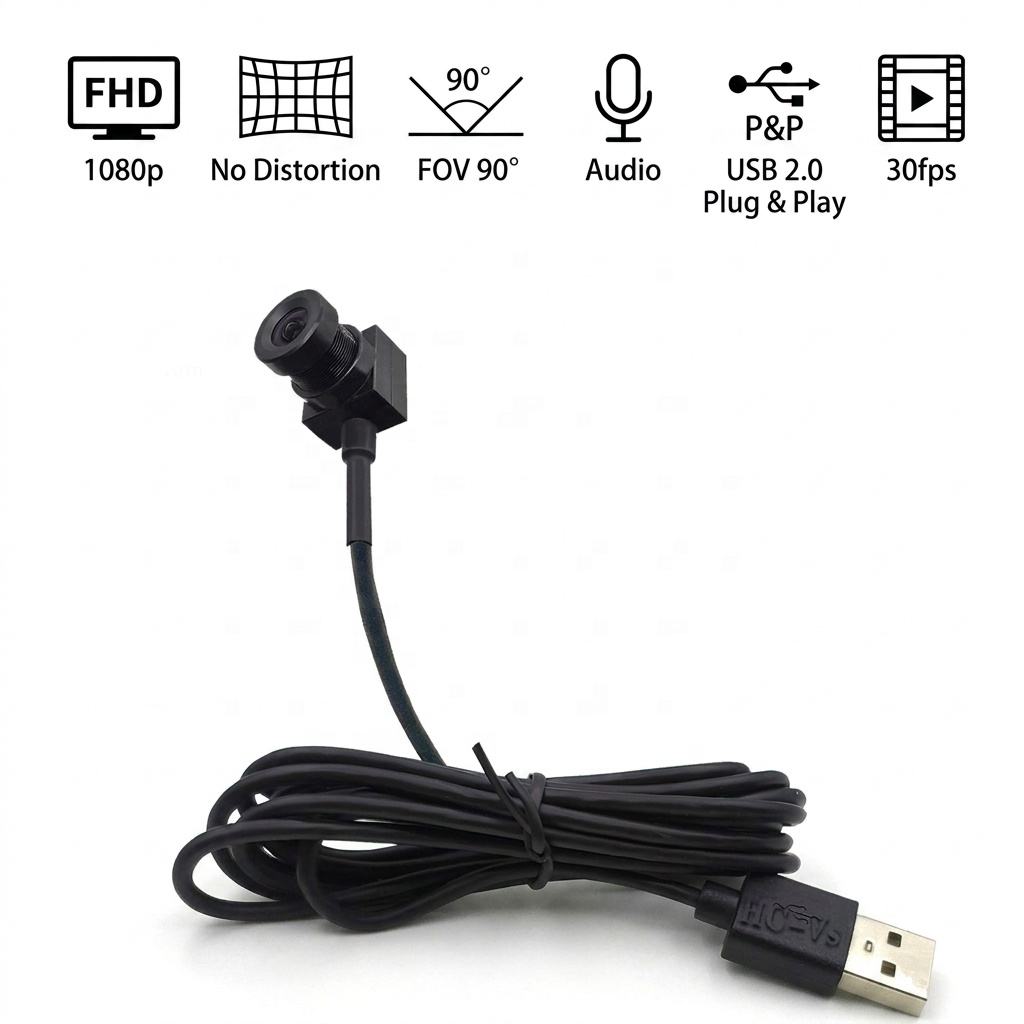 1080P Distortion-Free Mini USB Camera hcu 152j36w (1)