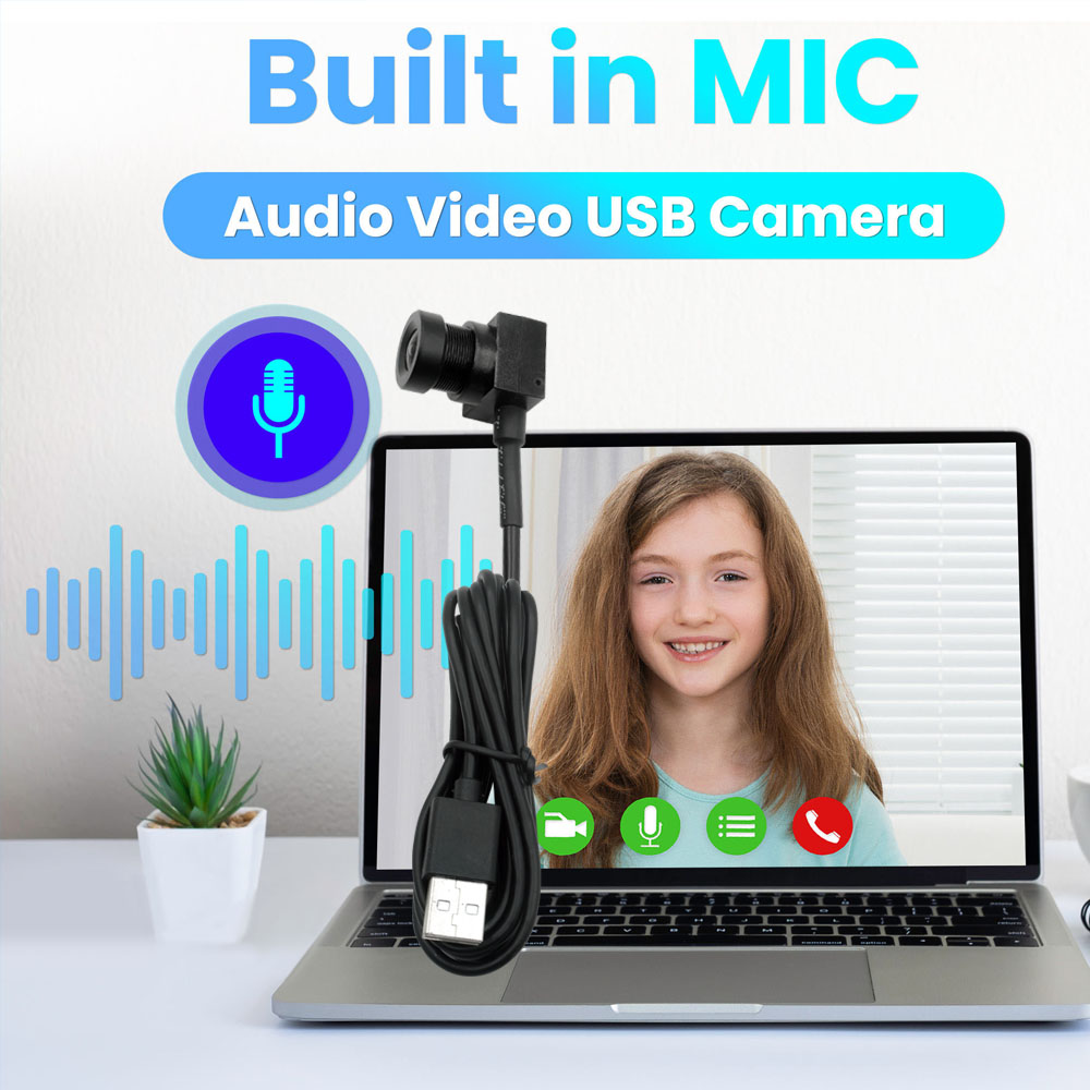 1080P Distortion-Free Mini USB Camera hcu 152j36w (3)