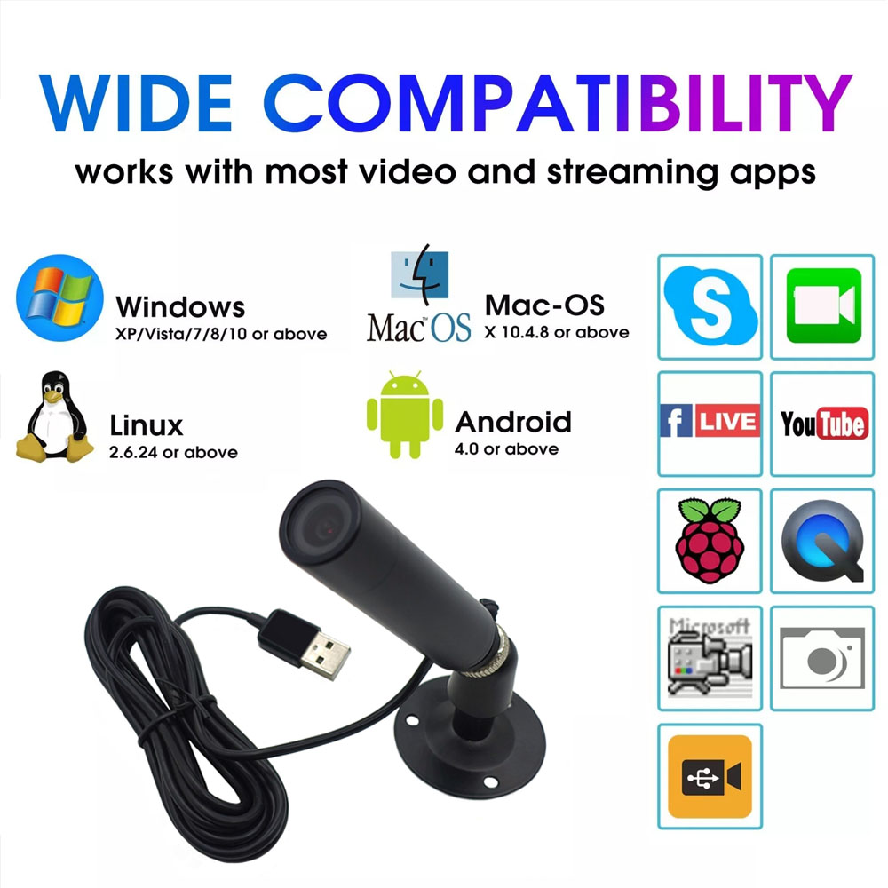 1080P Network Mini Bullet UVC Driver Free hcu bt202 (2)