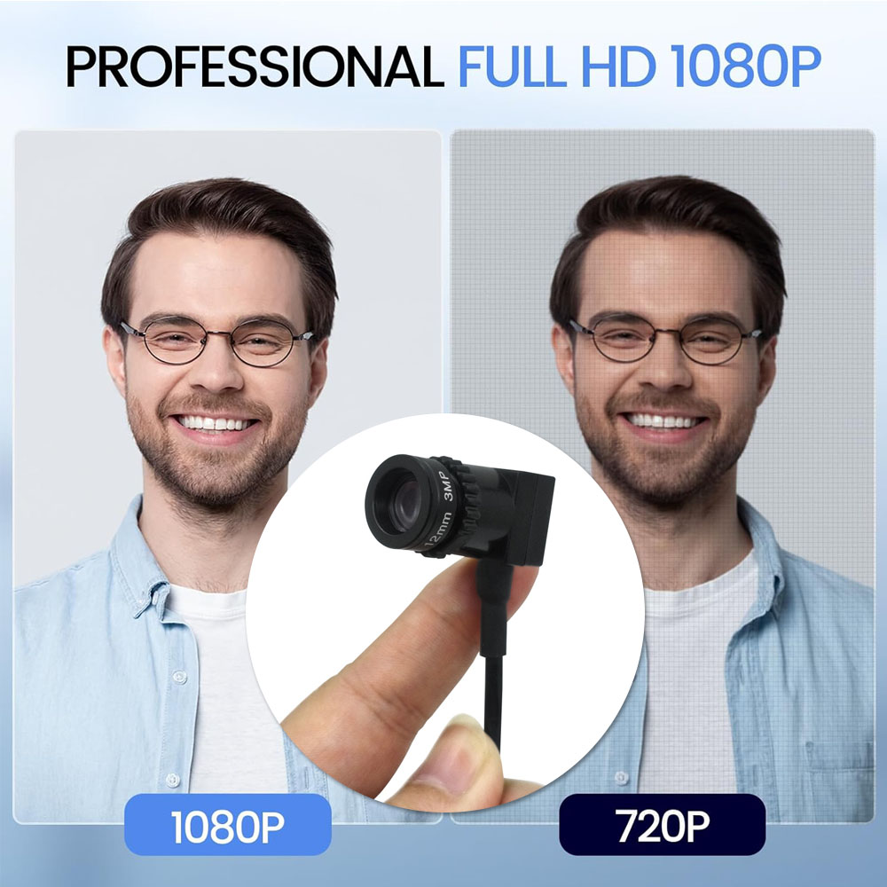 1080p Mini USB 12mm Telephoto Mini Camera hcu 152j12 (5)