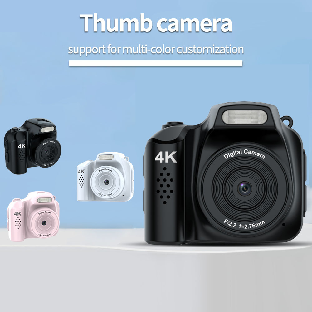 Mini 64MP 4K Ultra HD Digital Camera 袖珍拇指相机05